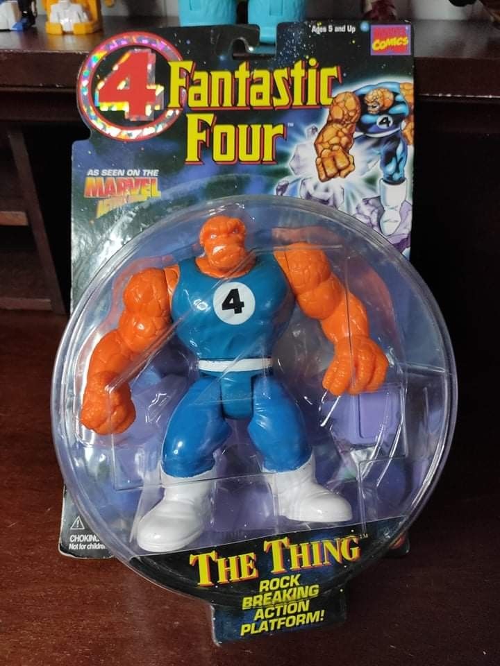 Fantastic Four The Thing 5.5"in Action
