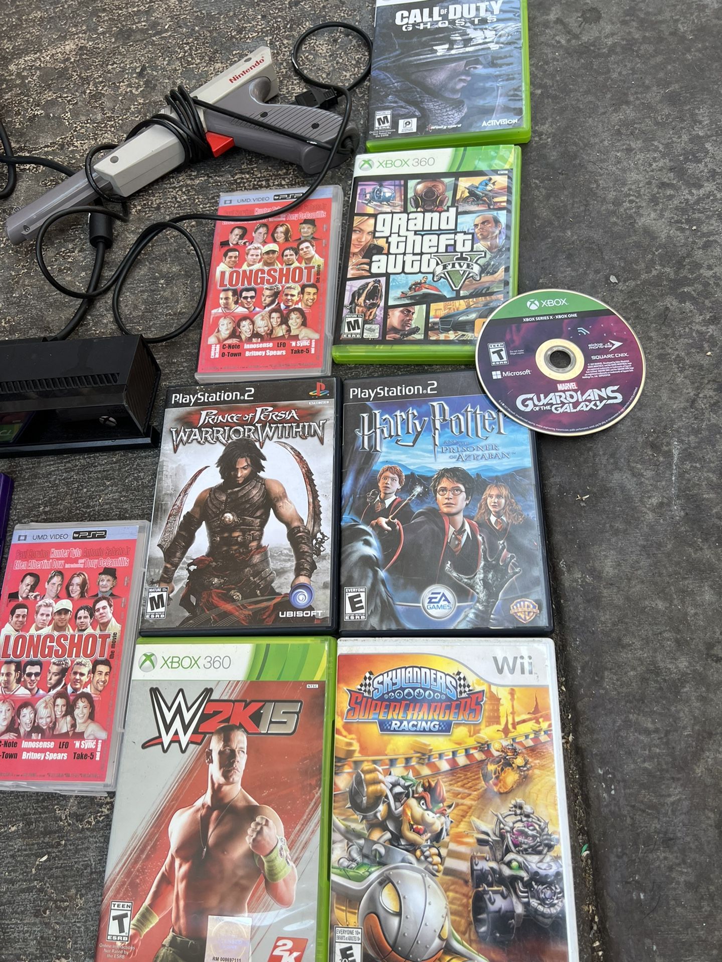 Xbox 360 PlayStation 2 PSP Wii Games