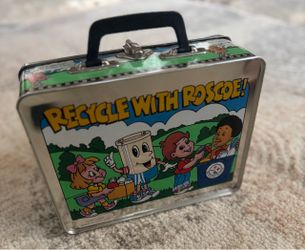 Roscoe Says Reduce Reuse Recycle Lunchbox