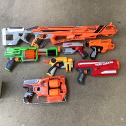 7 Nerf Guns for sale 