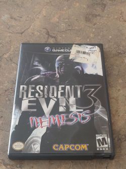 Resident Evil 3 Nemesis Gamecube Complete