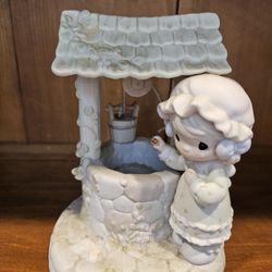 Precious Moments Musical " Wish You Were Here" Figurine