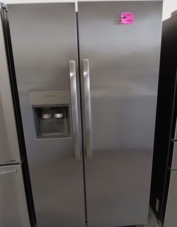 Frigidaire Side‑by‑Side Fridge – Stainless, Ice & Water