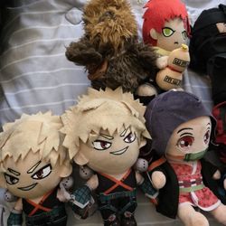 Anime Plushies- Demon Slayer, Dragon Ball Z, Naruto