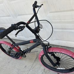 Black 20in Bmx Kent Dread