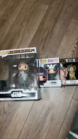 Funko Pop Lot – Star Wars & Boruto Bundle