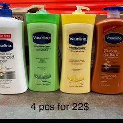 Vaseline Lotion 24.5 Oz ,4 Pcs For 22$ For Pick Up