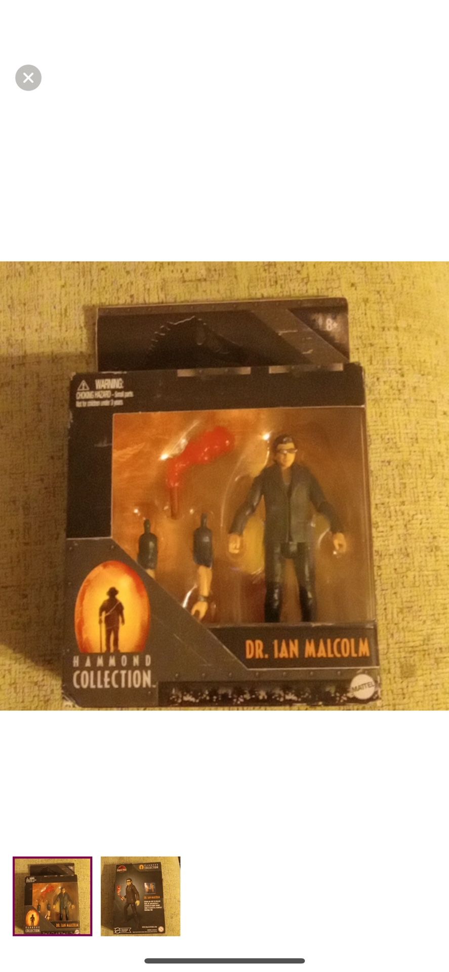 Jurassic Park Ian Malcolm Action Figure
