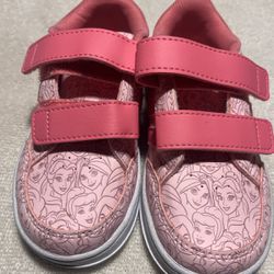 Kids Disney Princess Adidas Pink Shoes