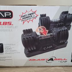 CAP Adjustable Dumbbells 50lb pair (2 x 25lb)