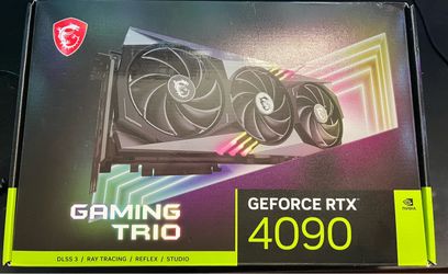 MSI GeForce RTX 4090 Gaming Trio GPU w/ Bitspower WaterBlock