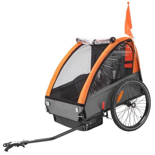 NEW Orange Jogger Bike Trailer