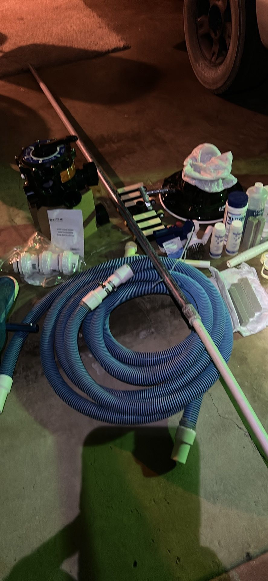 Pool Cleaning/ Maintenance Equipment And Brand New 2" Multi Port Flow Valve