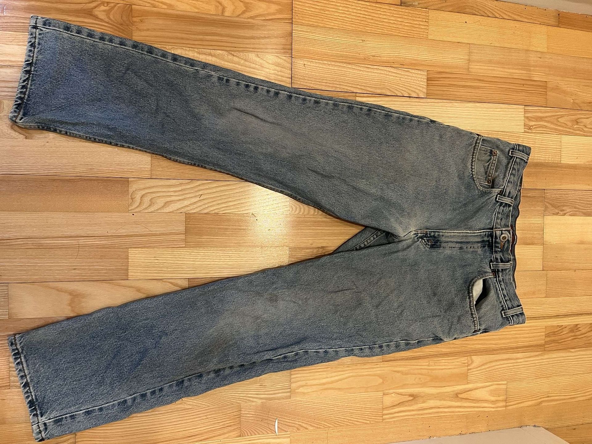 Vintage Orange Tab blue Arizona jeans
