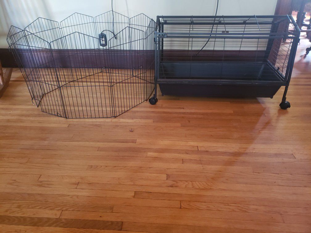 Guinea Pig Cage & Play Yard 