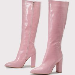 Baby Pink Boots 