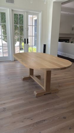 Custom dining table