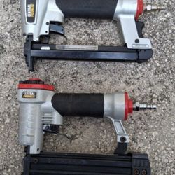 Yes, Both Are Available Central Pneumatic Air Pin Nailer & Stapler