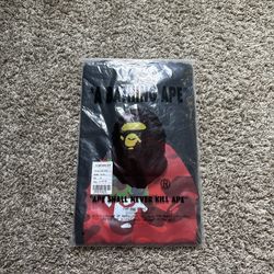Red Camo Bape Tee