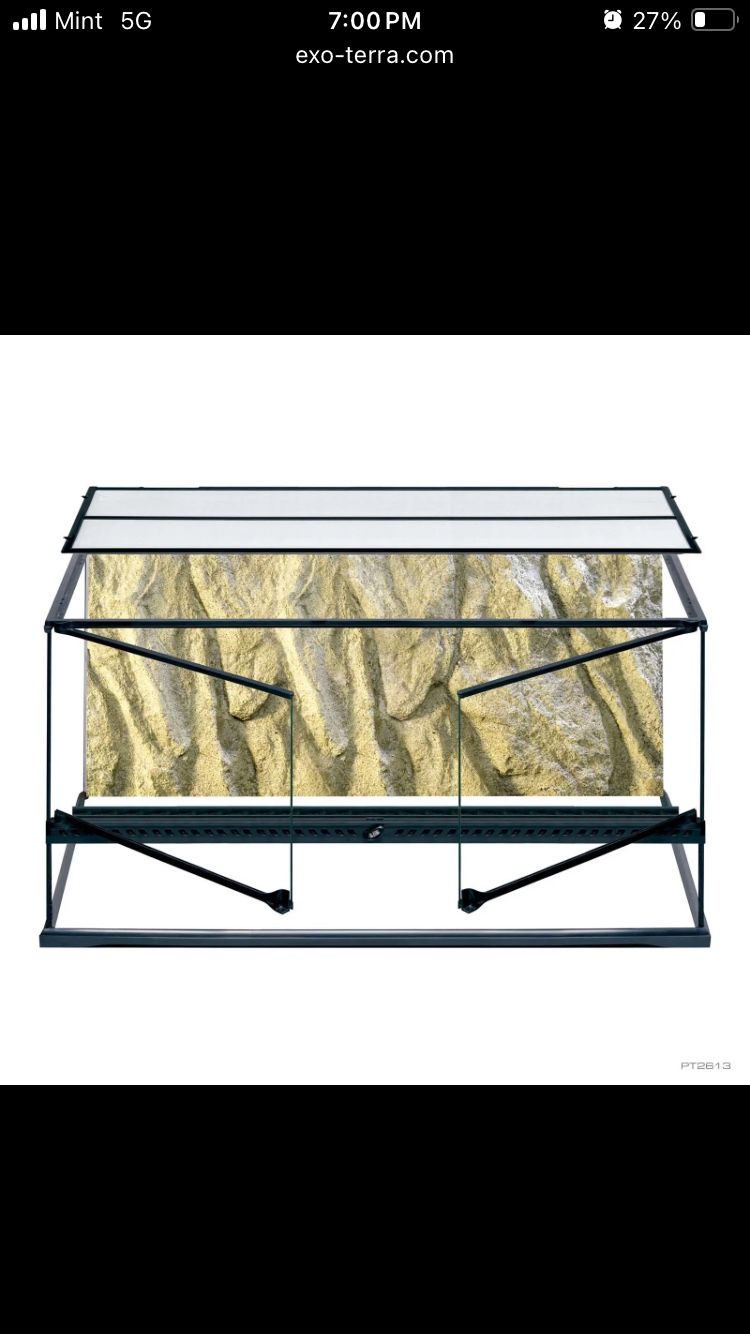 Exo Terra Large Wide Enclosure 36x18x18