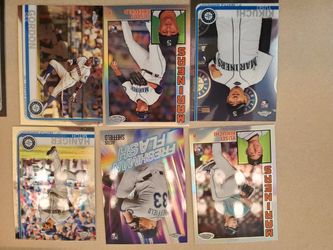 Mariners Lot. Topps chrome,bowman chrome