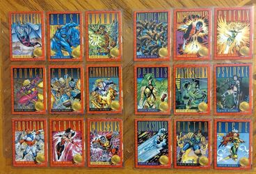 Marvel Comics 1993 X-Men Series 2 Card Set