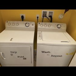 Washer & Dryer Set