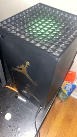 Xbox Series X with Custom Jordan Decal
