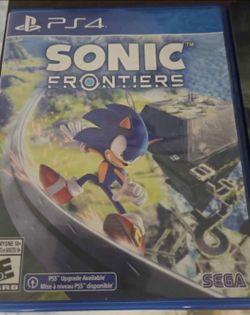 Sonic frontiers with steelbook case