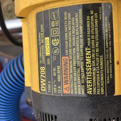 Dewalt708 Compound Miter Saw
