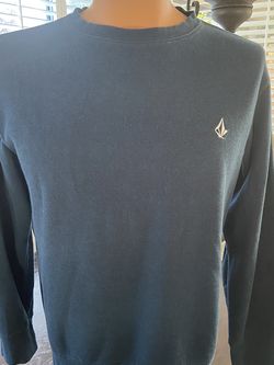 Men’s Volcom navy blue sweater/sweatshirt medium
