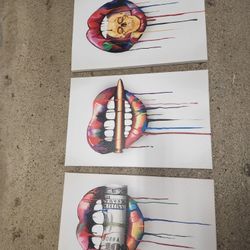 Wall Art Canvas 3 Piece Set