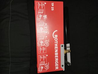 Rothenberger TP 25 Hydrostatic Pressure Test Pump (Model 60250) - Mint Tank