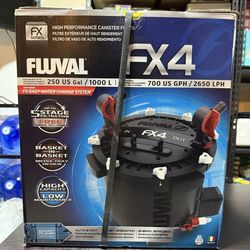 Fluval FX4 Canister Aquarium filter