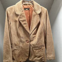 Split End Ltd Suede Women's Jacket Coat