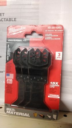 MILWAUKEE BI - METAL BLADES