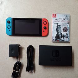 NINTENDO SWITCH with Game