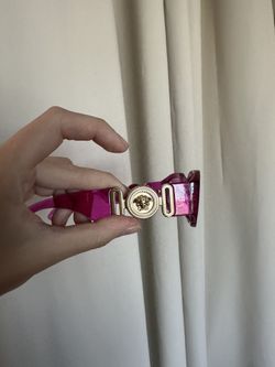 Pink Versace Sunglasses, New Without Tags