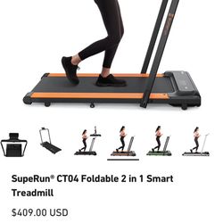 SupeRun CT04 Foldable 2 in 1 Smart Treadmill