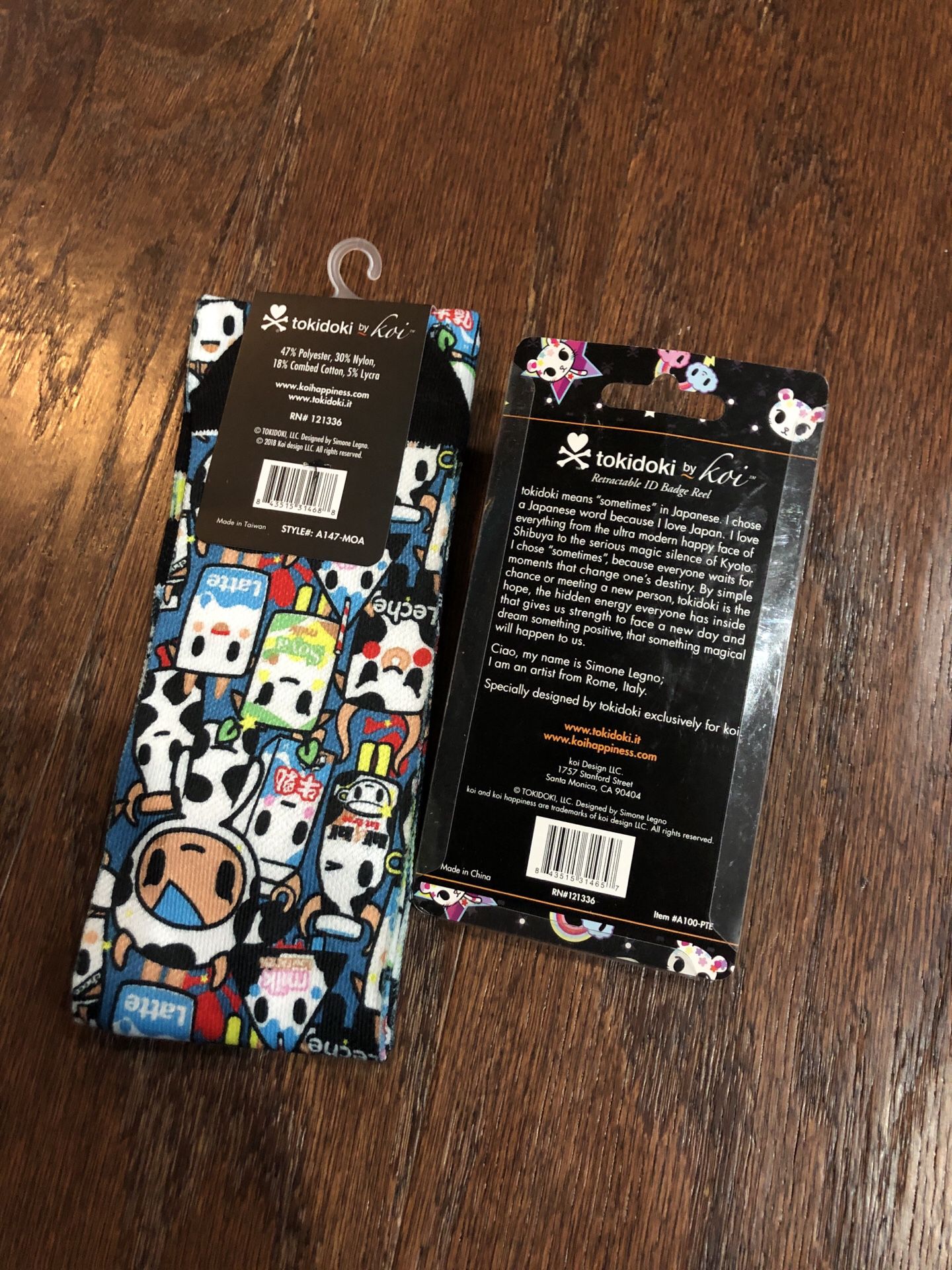 New $20 tokidoki retractable id badge reel and compression socks for Sale  in Chula Vista, CA - OfferUp