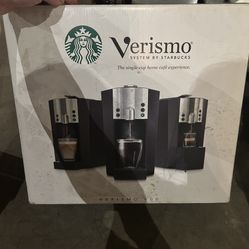 Starbucks Verissimo, 600 K coffee, espresso maker