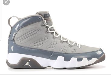 Air Jordan 9 Retro, Cool Grey, Size 10