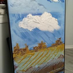 Hand-Crafted Original Abstract Painting