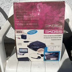 Portable car cd system