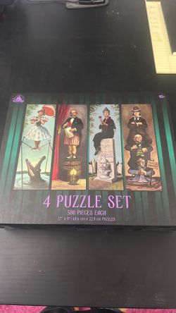 Disney haunted mansion puzzles