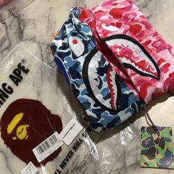 A Bathing Ape Full Zip Shark Hoodie