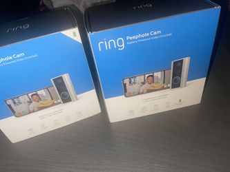 Ring Doorbell/peep Hole