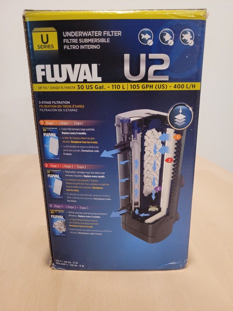 Fluval 30-Gallon Underwater Filter