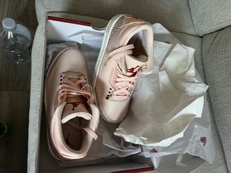 Jordan 3 Valentine Brand New Size 8 Men 9.5 Women