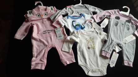 Newborn Outfits NWT Lot of 5 Baby Cat & Jack - Item # 4000
